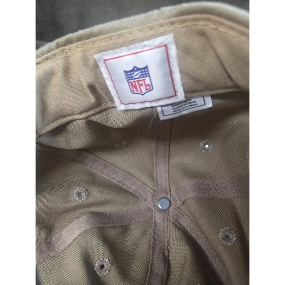 NFL Kansas City Chiefs Football Cap Khaki One Size Fits All - Picture 6 of 7